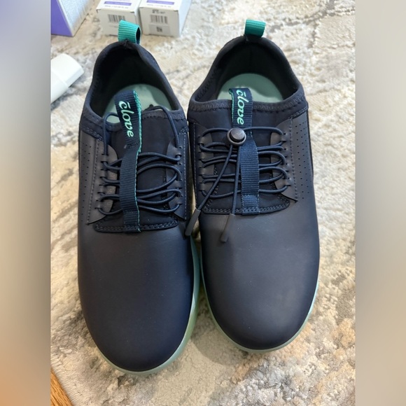 Clove healthcare shoe blue on blue minimal use Men's 7/w8.5 - Picture 1 of 5